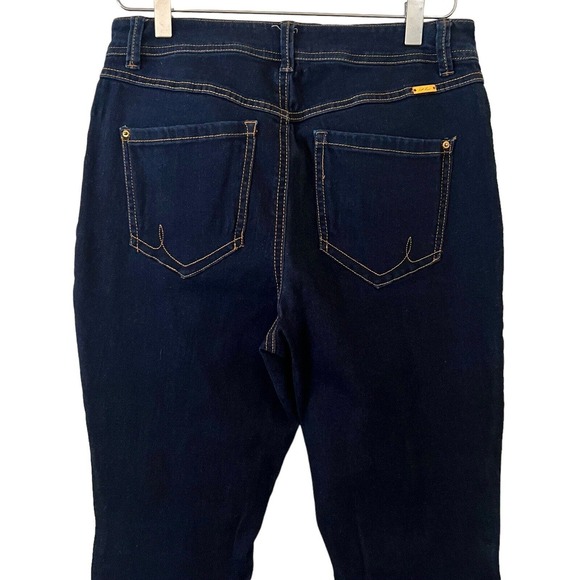 INC International Concepts Flare Leg Regular Fit Stretchy Button Fly Jeans - 8 - Picture 5 of 8